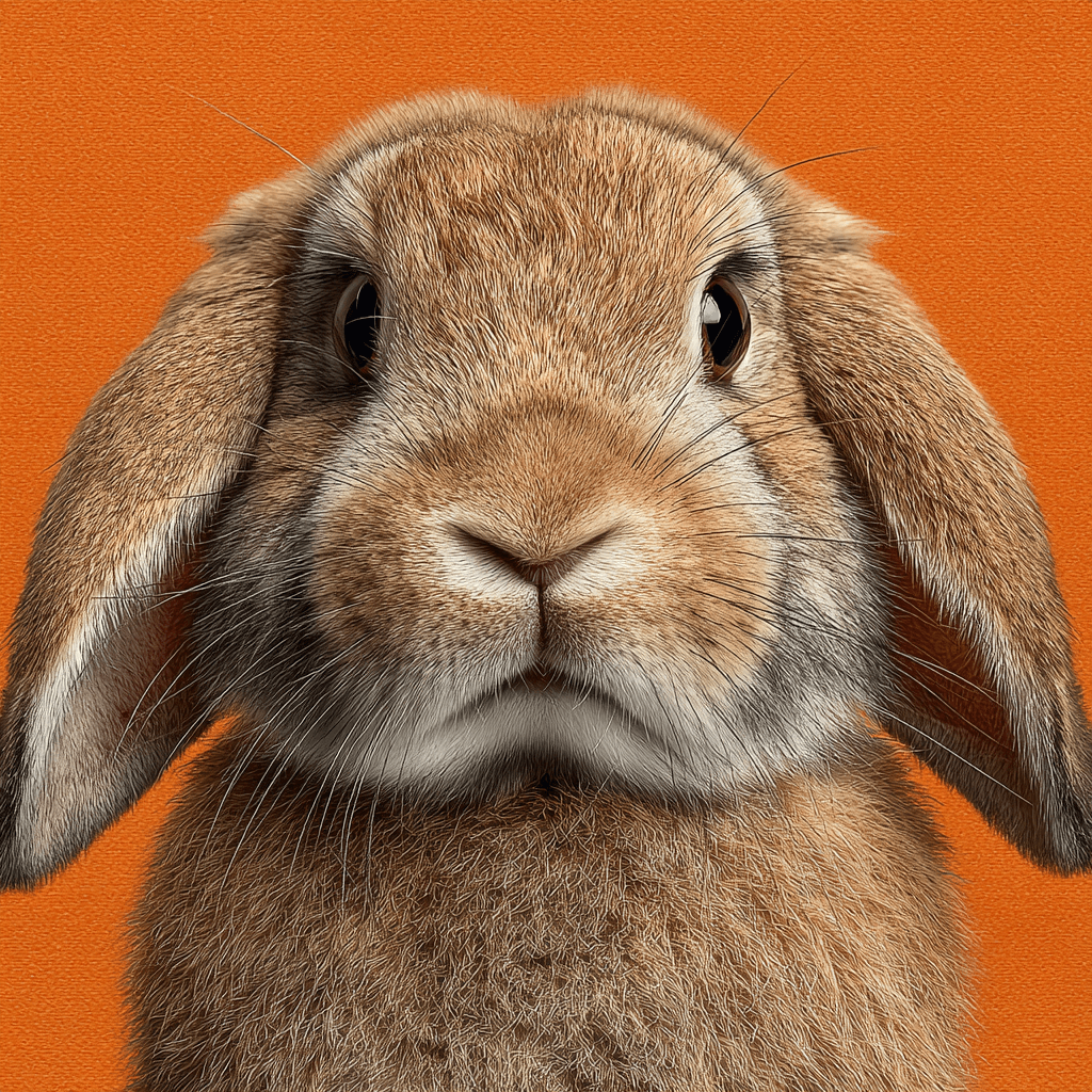 Ghibli‑like soft painted background pet portrait example